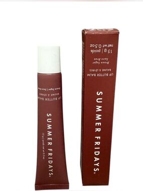 Authentic Summer Fridays Lip Butter Balm — Brown Sugar